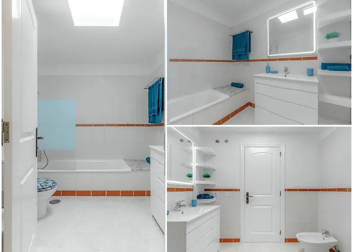 Blue With One Bedroom, Wifi And Amazing View